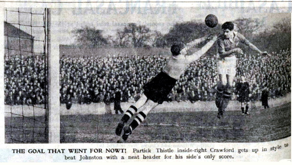 Crawford, Willie scores v Motherwell (A) SC 1954.jpg